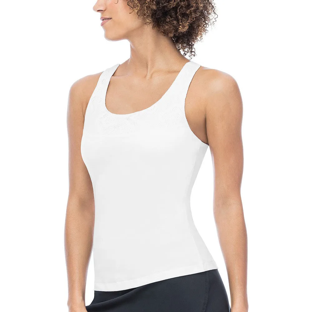 Criss Cross Back Tank Shirt by Fila