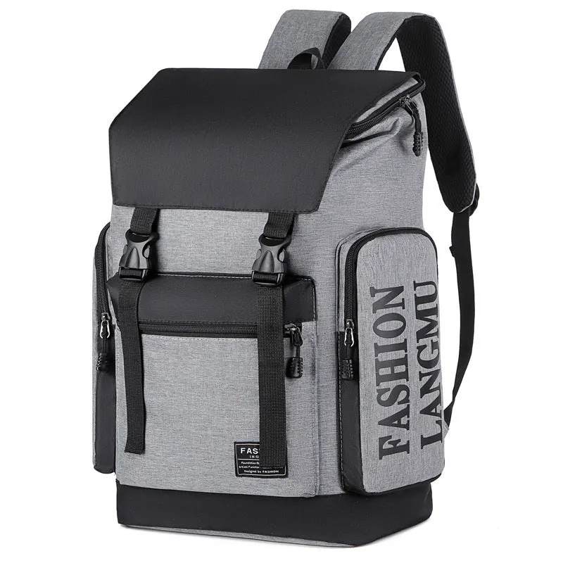 Cross-Border Wholesale Backpack Lightweight and Large Capacity Outdoor Travel Leisure Backpack Business Commute Laptop Bag