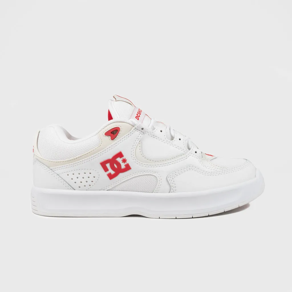 DC Shoes - Kalynx Zero Shoes - White / Red