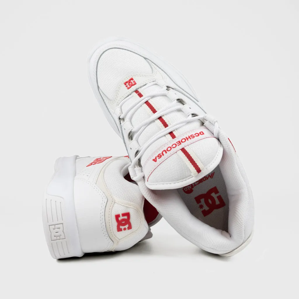 DC Shoes - Kalynx Zero Shoes - White / Red