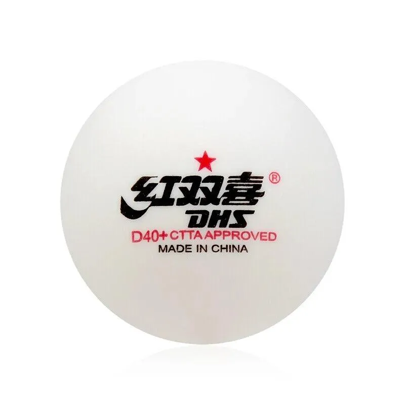 DHS Table Tennis Ball DHS D40  1-STAR Plastic ABS Ball