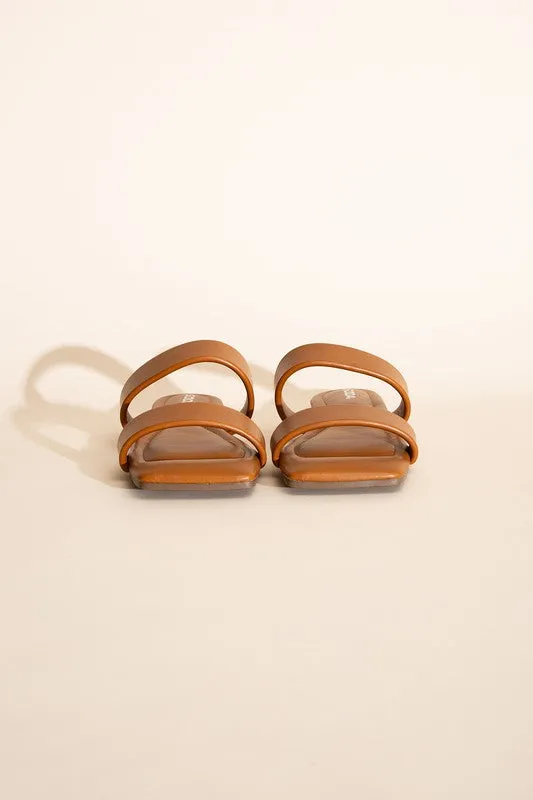 DOUBLE STRAP SLIDES