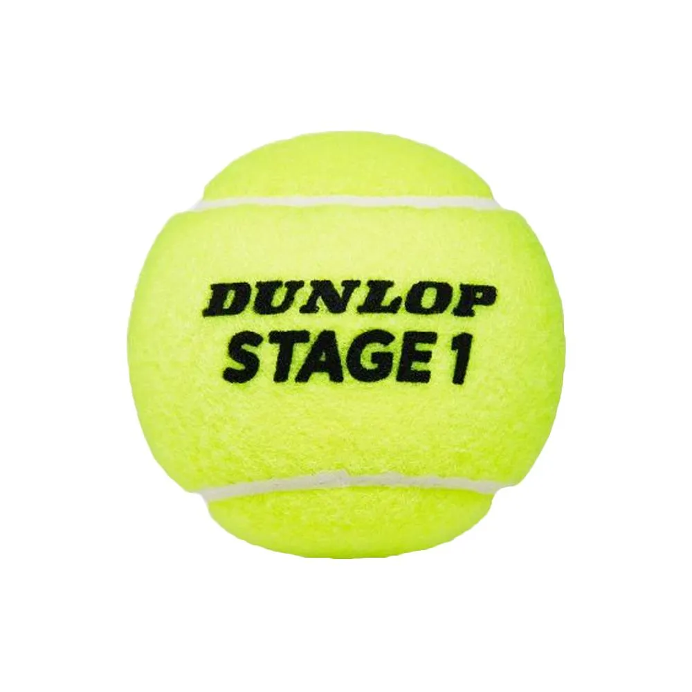 Dunlop Stage 1 Green - Tennis Ball Can