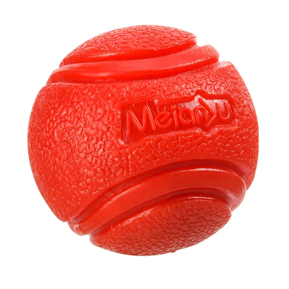 Durable Rubber Dog Ball – Chew-Resistant Bouncy Toy for Outdoor Play, Throwing & Retrieval Training