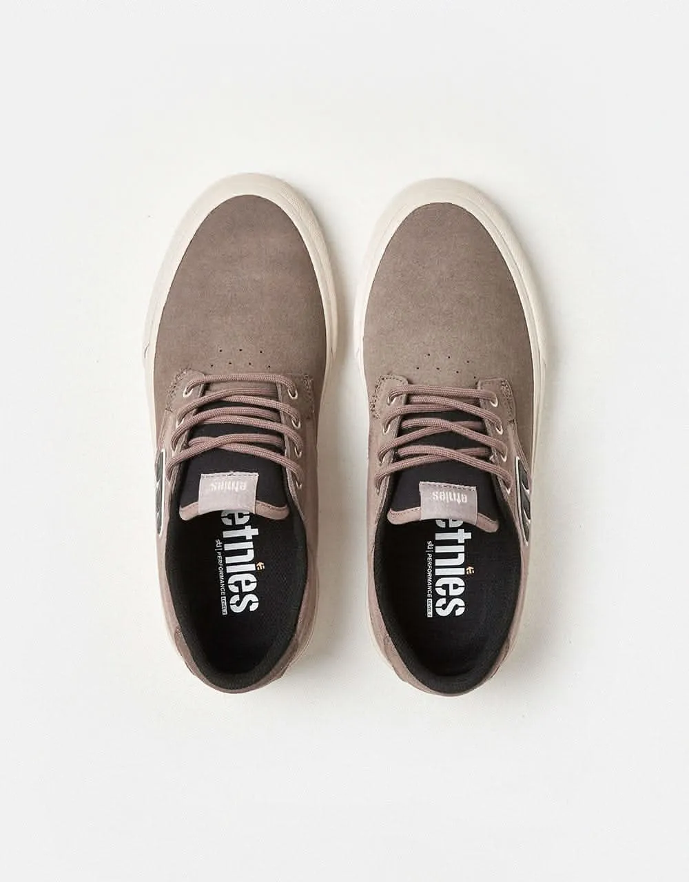 Etnies Barge Plus Skate Shoes - Warm Grey/Black