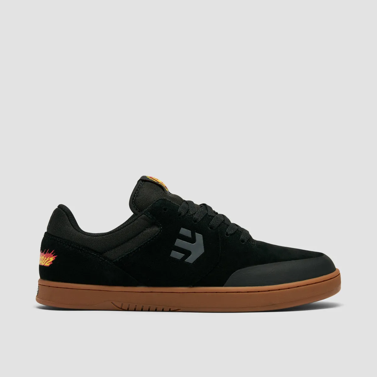 Etnies Marana X Santa Cruz Shoes - Black/Gum