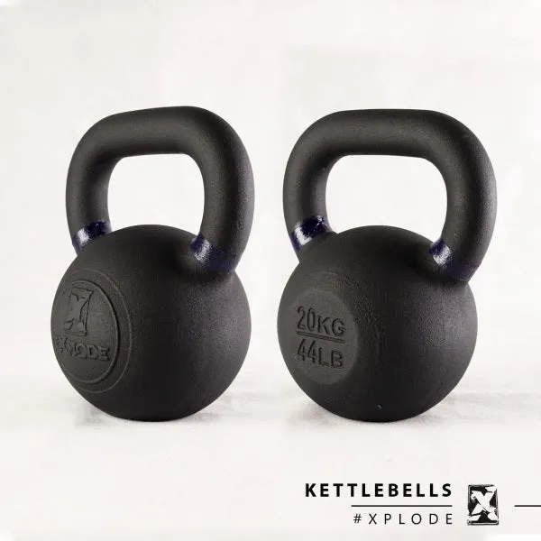 Explode Fitness Gym Crossfit Imported "Cast Iron" Higher Quality Kettlebell [EX]