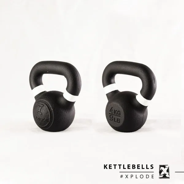 Explode Fitness Gym Crossfit Imported "Cast Iron" Higher Quality Kettlebell [EX]