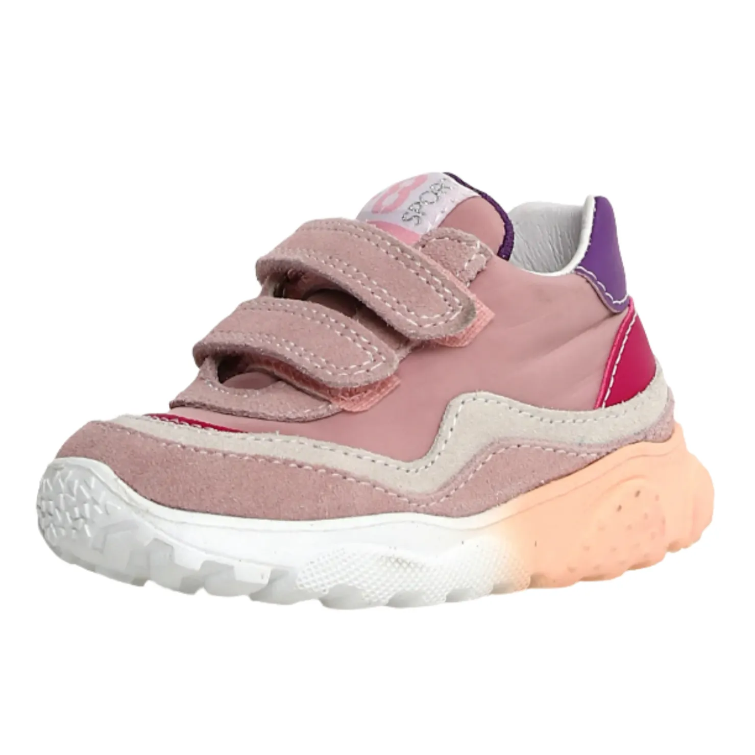 Falcotto Amantea Vl Girl's Sneakers - Cipria/Milk/Platinum