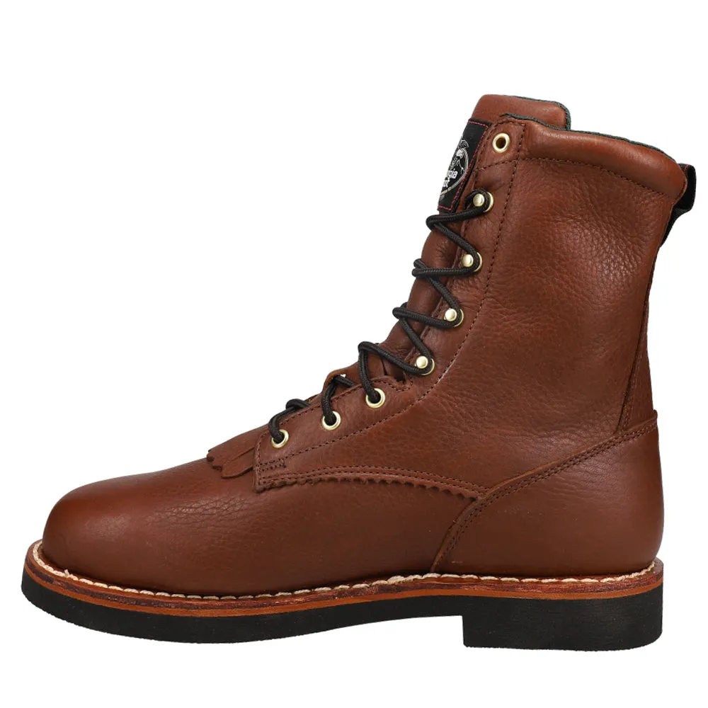 Farm & Ranch 8 inch Lace Up Work Boots