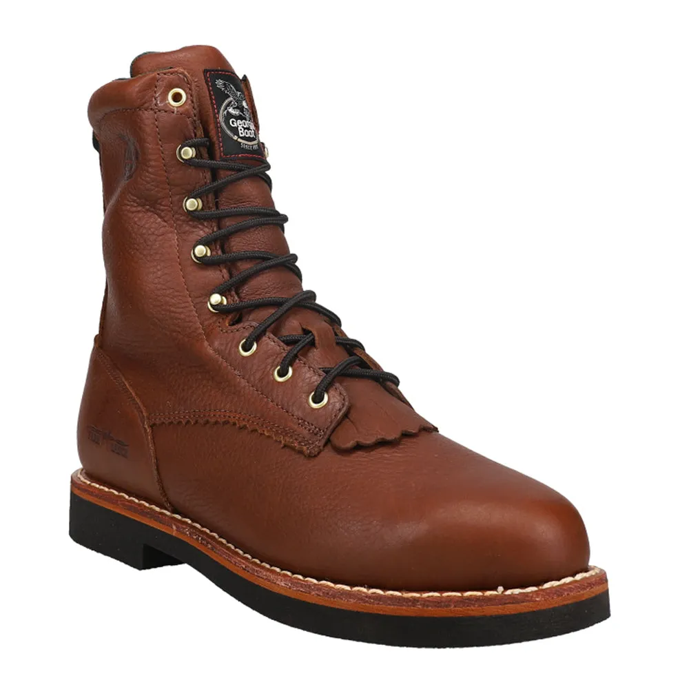 Farm & Ranch 8 inch Lace Up Work Boots