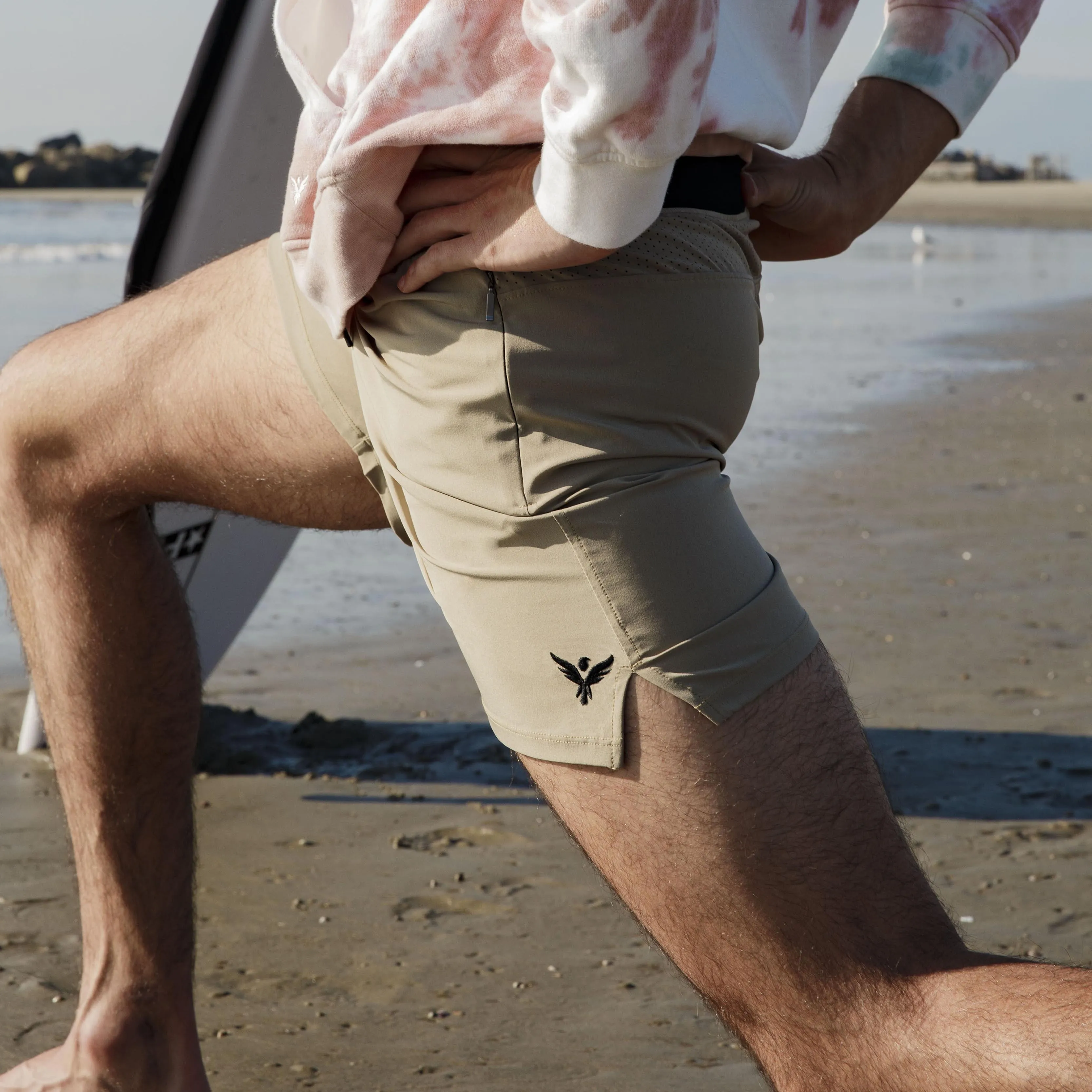 Flow Shorts - Khaki