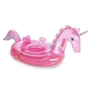 FUNBABY® CLEAR PINK GLITTER UNICORN