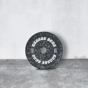 Garage Gear Fitness Gym Crossfit Fleck Bumper Plates [WS]