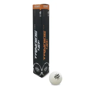 GEWO 3 Star 40 Plus Training Ball - Six Pack