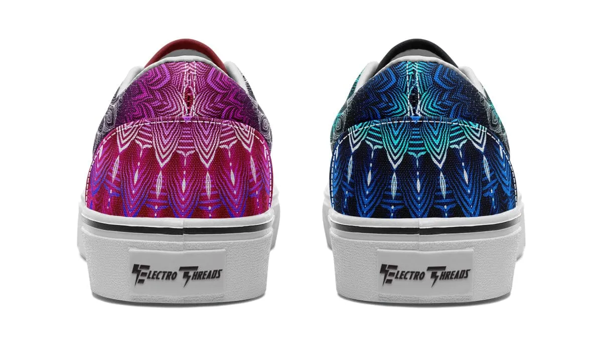 Glowing Mandala Street Vibe Shoes