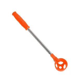 Golf 8 Sections Foldable Antenna Rod Stainless Steel Ball Picker(Orange)