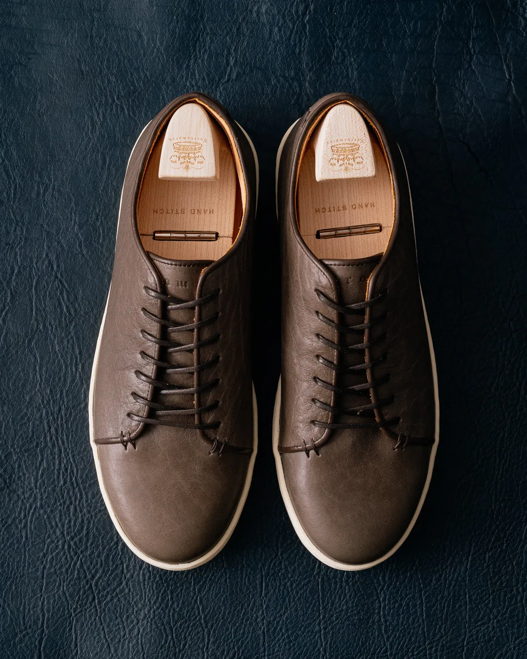 Harlestone Derby - Grey Horween Buffalo