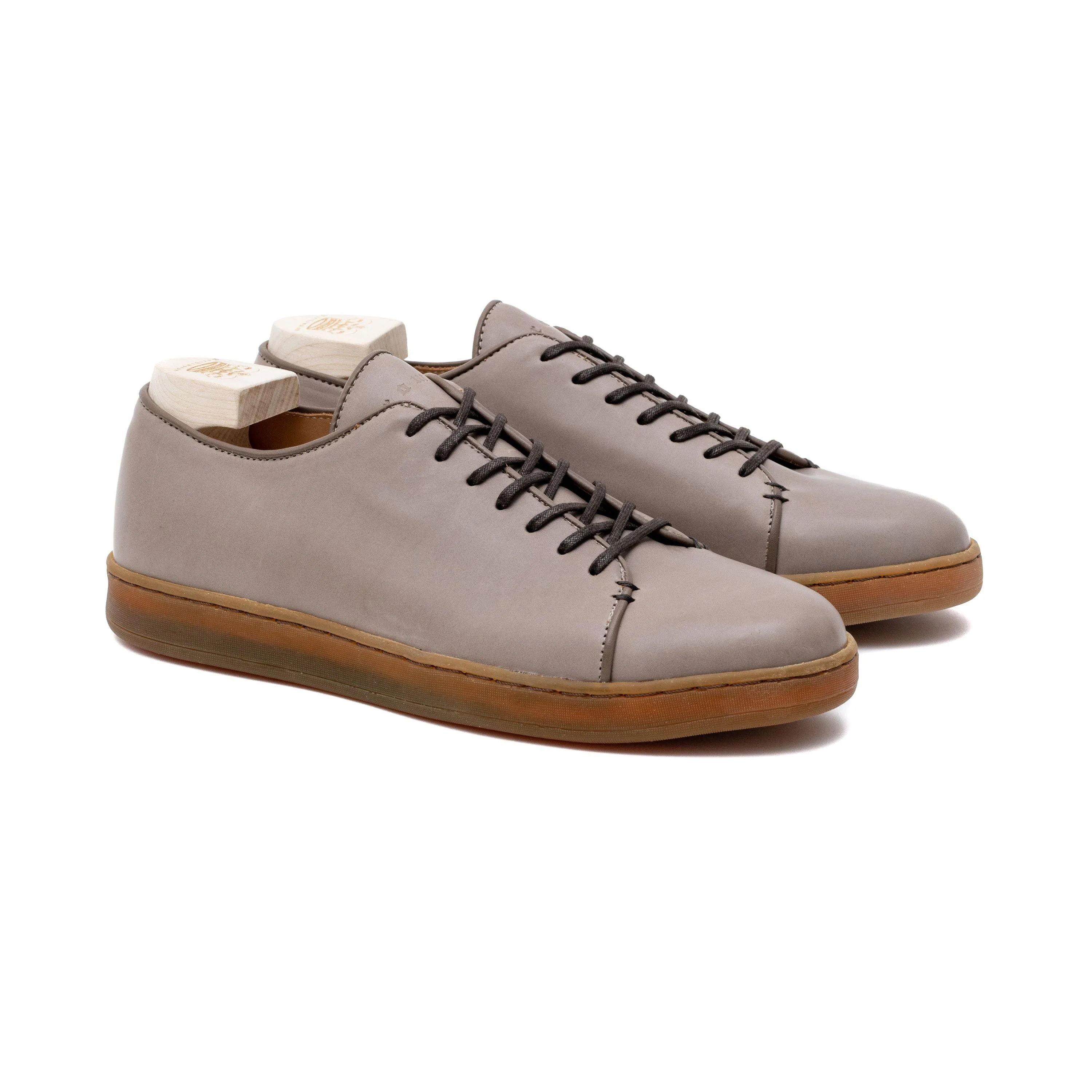 Harlestone Derby - Grey Veg Tan Calf