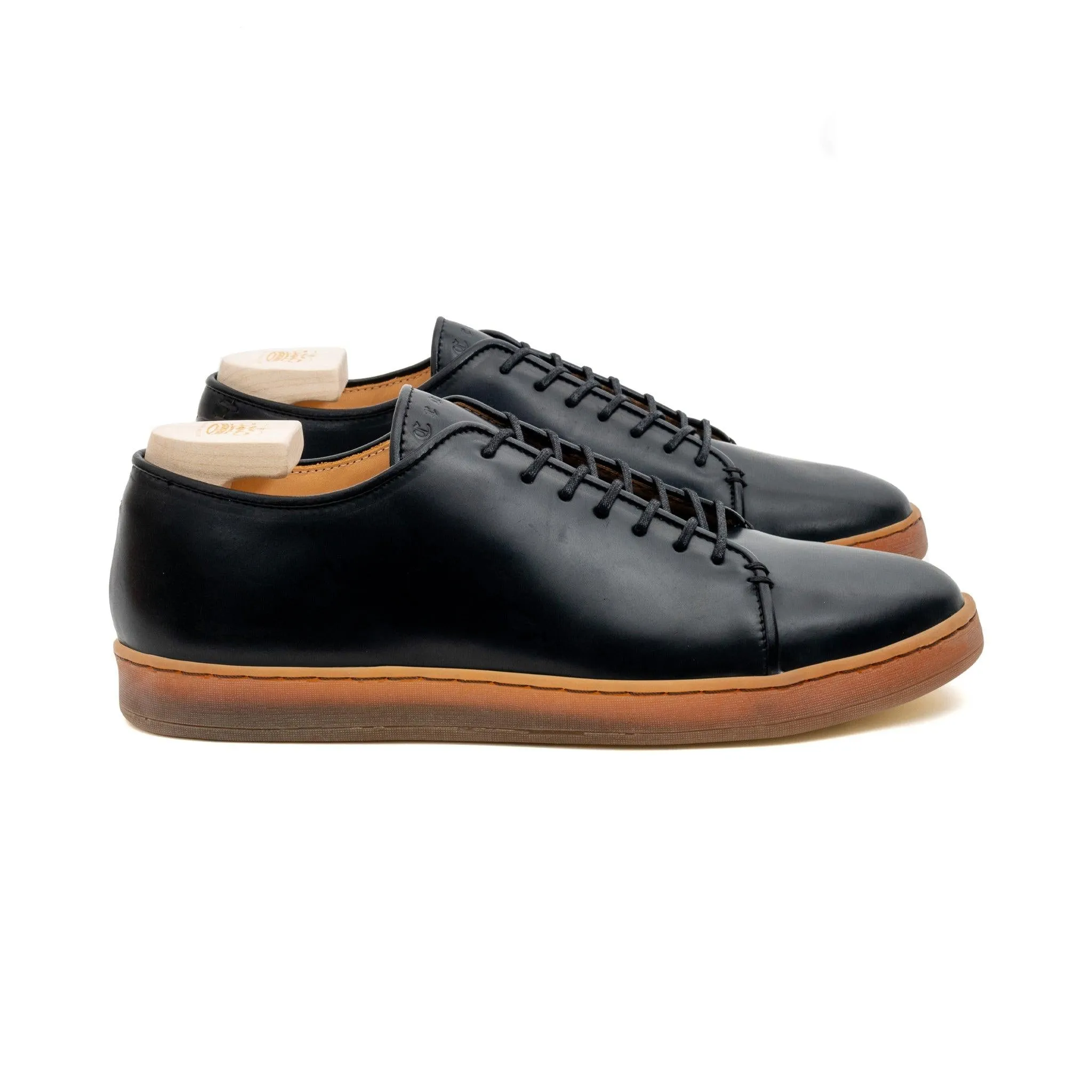 Harlestone Derby - Horween Black Shell Cordovan