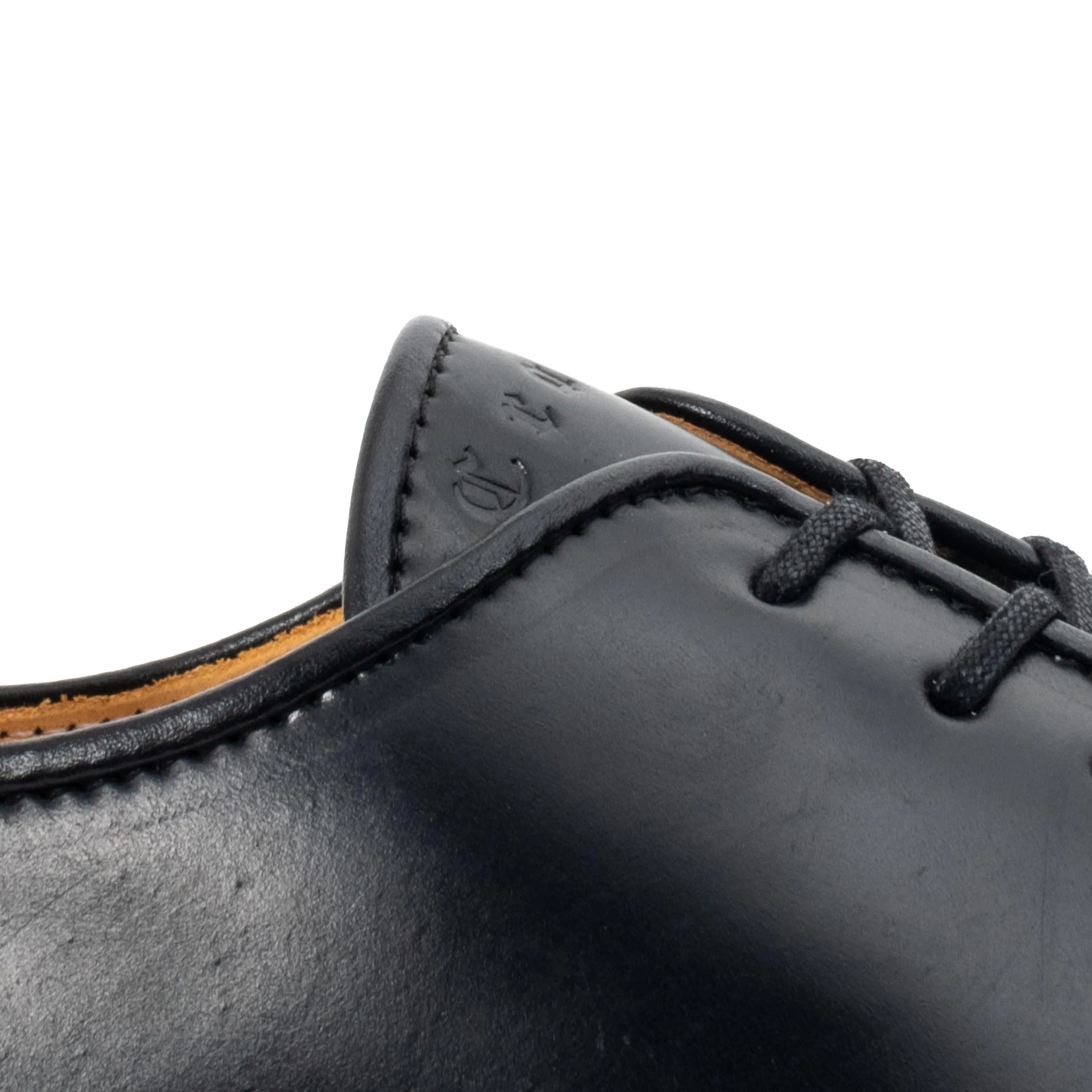 Harlestone Derby - Horween Black Shell Cordovan