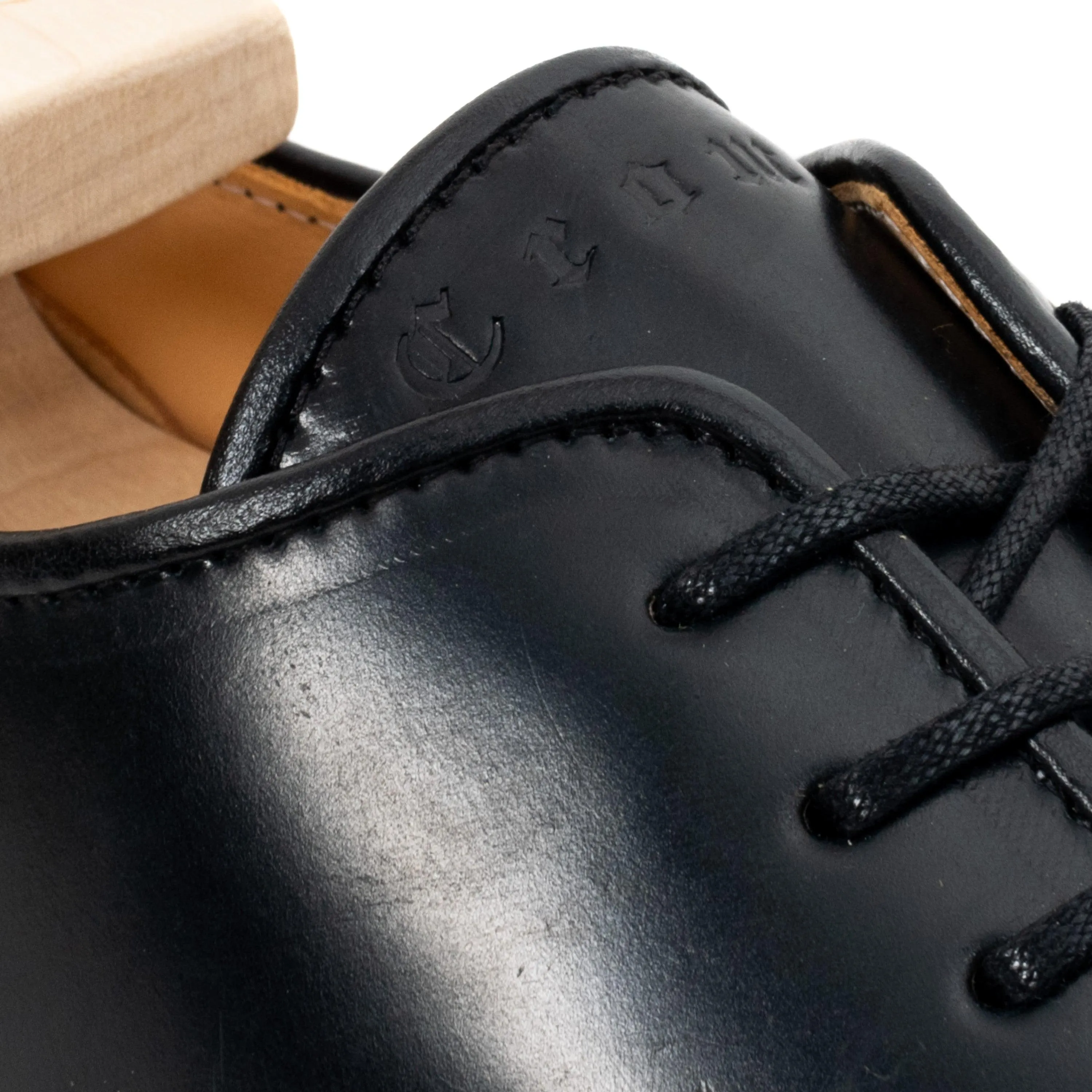 Harlestone Derby - Horween Black Shell Cordovan