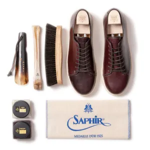 Harlestone Derby - Horween No 8 Shell Cordovan - Deluxe Care Pack