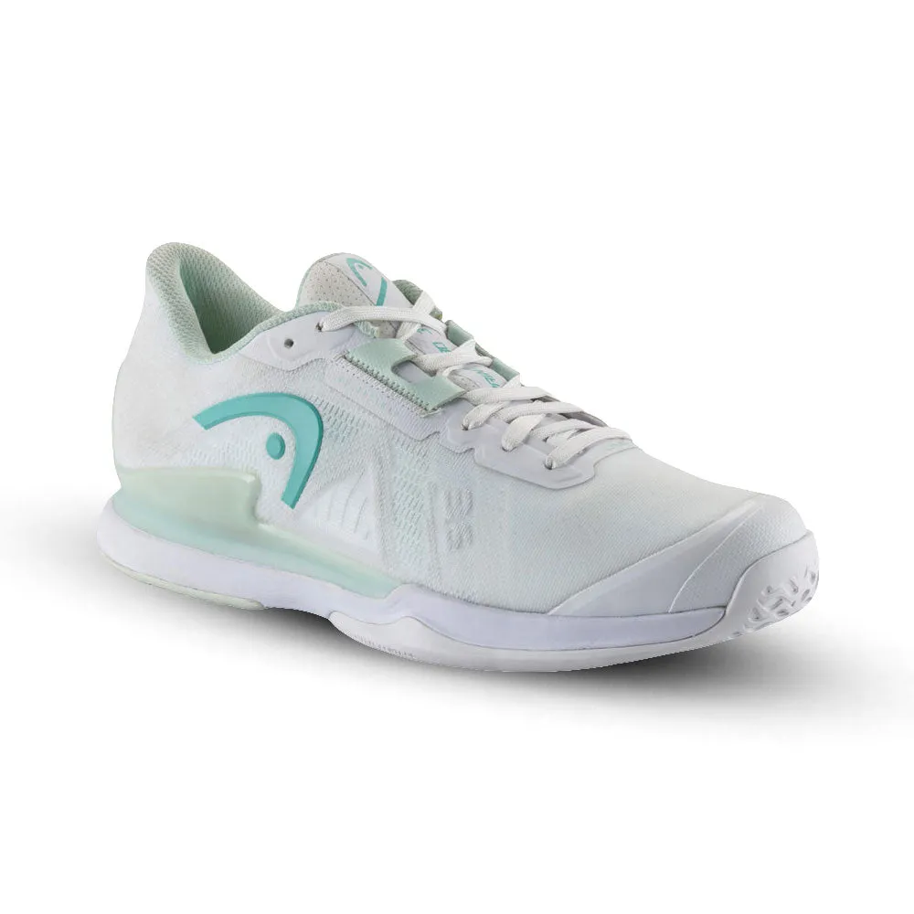 Head Sprint Pro 3.5 (Women's) - White/Aqua