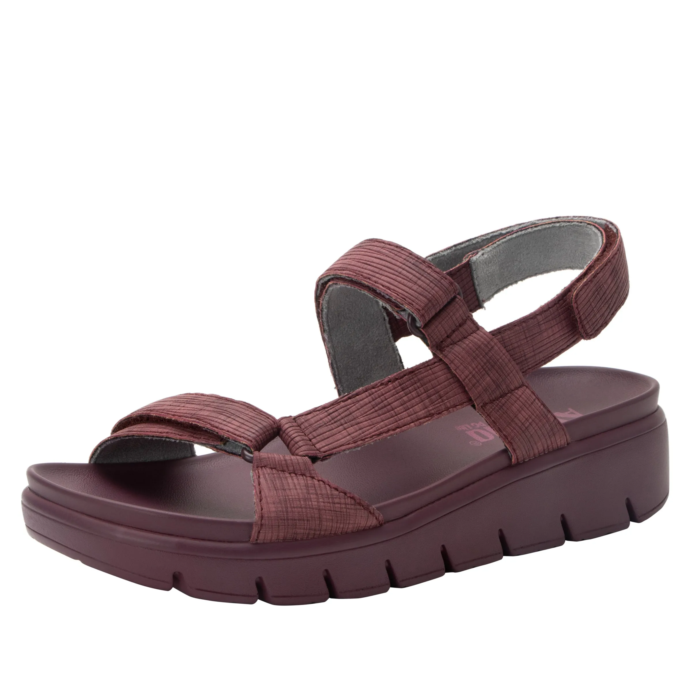 Henna Plum Sandal