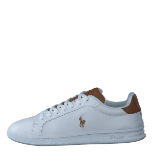 Heritage Court II Leather Sneaker White / Tan