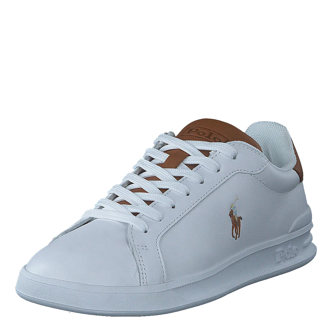 Heritage Court II Leather Sneaker White / Tan