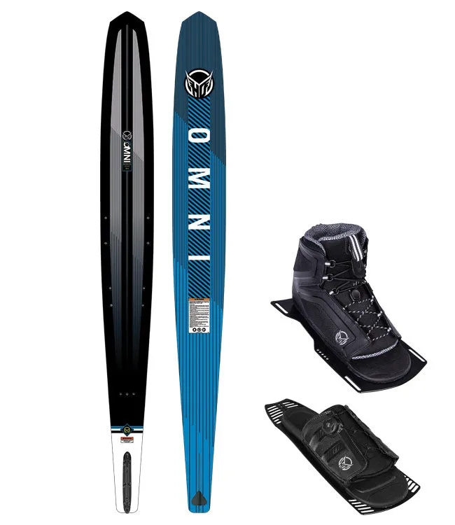 HO Omni Slalom Ski with Stance 110 Boot & RTP (2025)