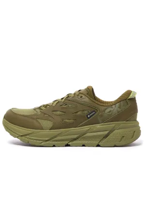 Hoka Clifton L GORE-TEX Shoes - Avocado/Green Moss