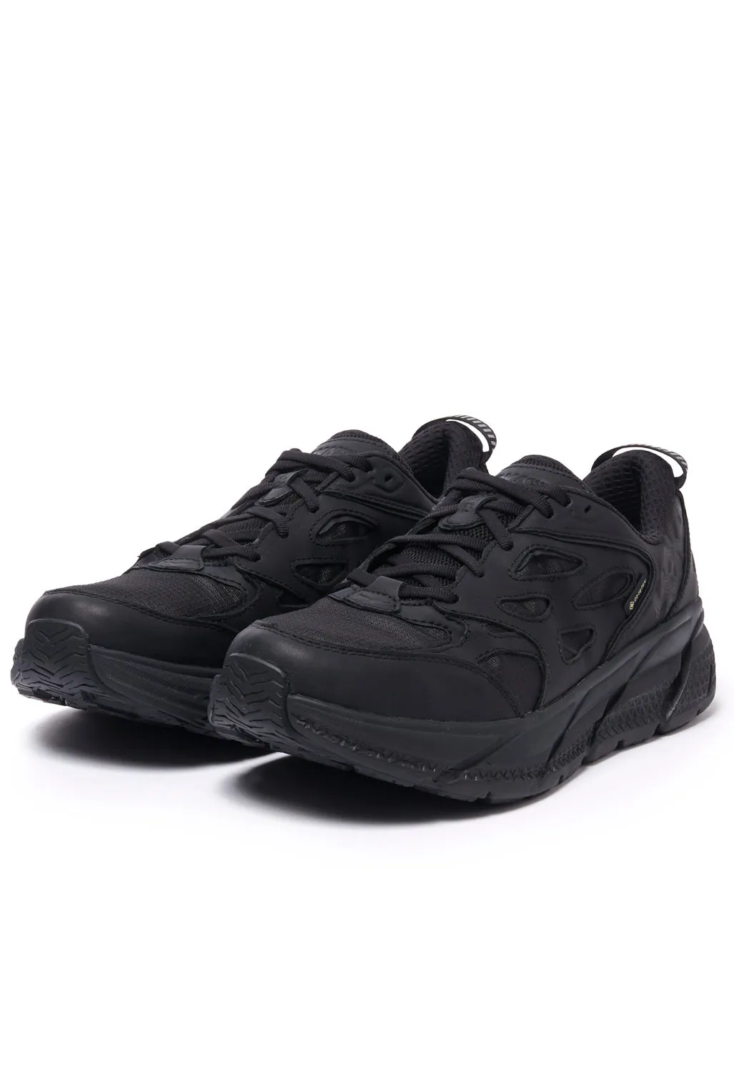 Hoka Clifton L GORE-TEX Shoes - Black/Black