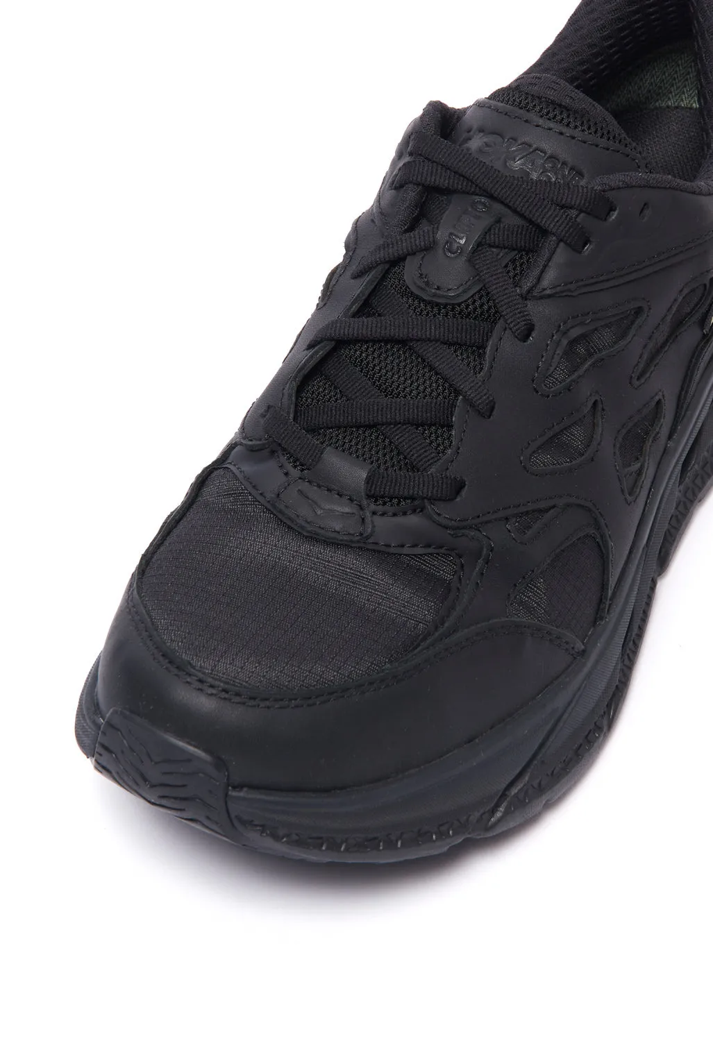 Hoka Clifton L GORE-TEX Shoes - Black/Black