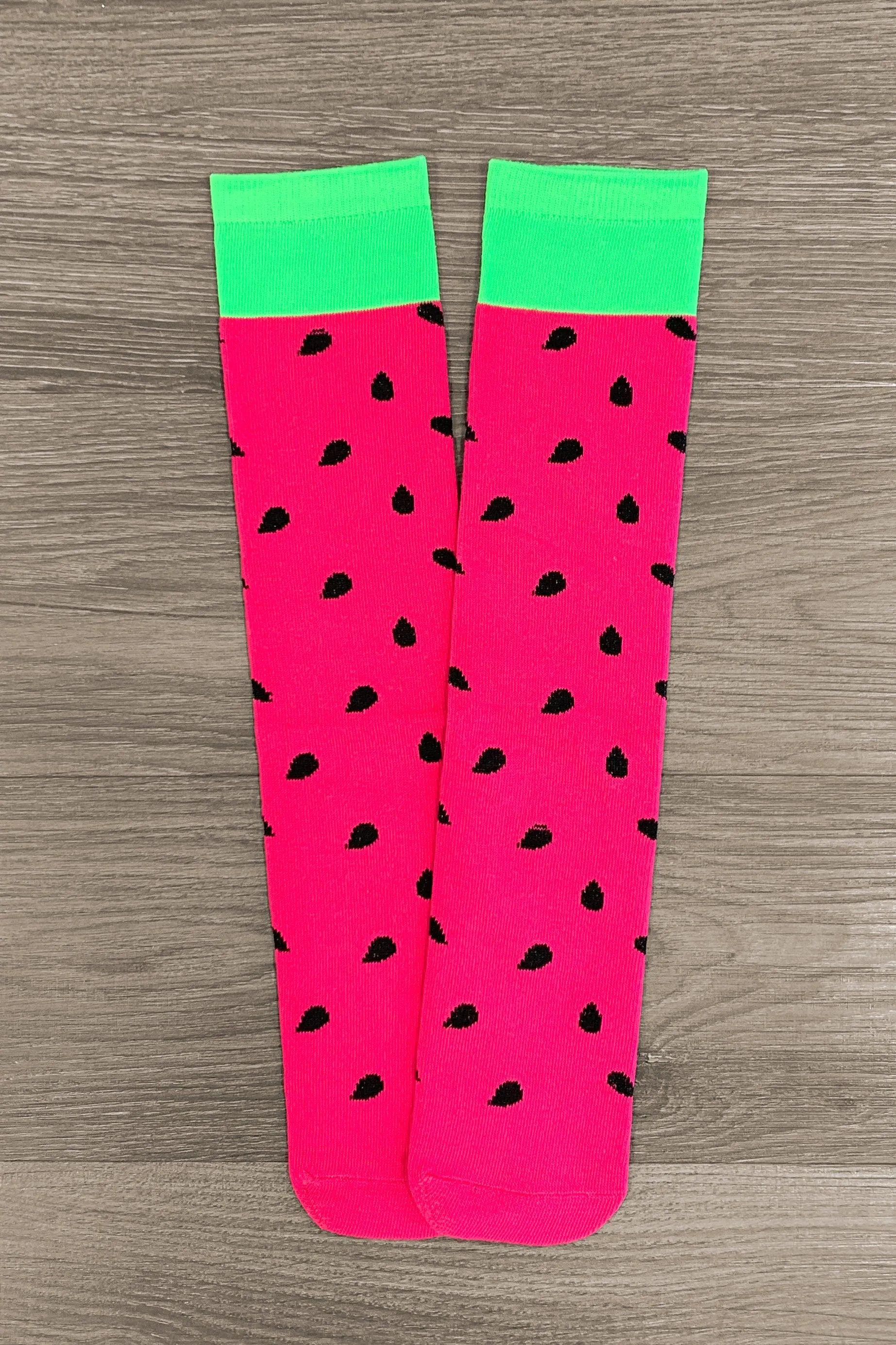 Hot Pink Watermelon Socks