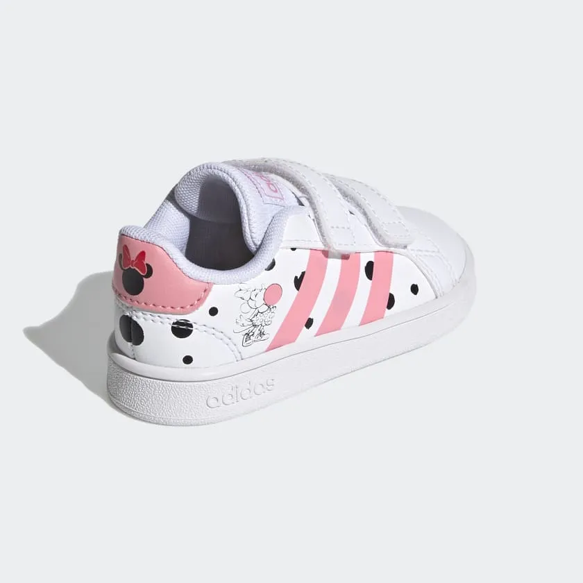 INFANT ADIDAS GRAND COURT I - Cloud White / Super Pop / Core Black