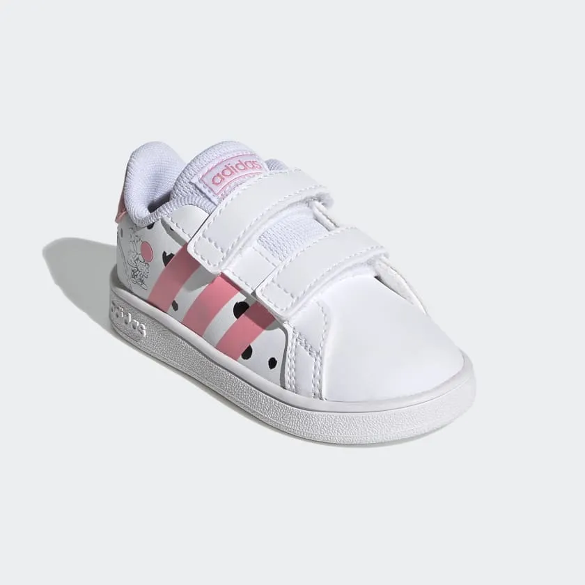 INFANT ADIDAS GRAND COURT I - Cloud White / Super Pop / Core Black