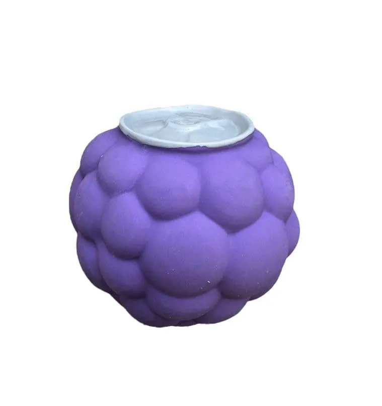 Interactive Squeaky Toy for Pets - Grape Shaped