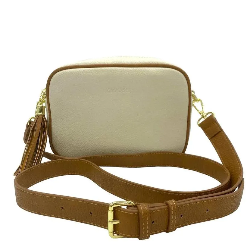 Jenny Cross Body Bag | Ecru Tan