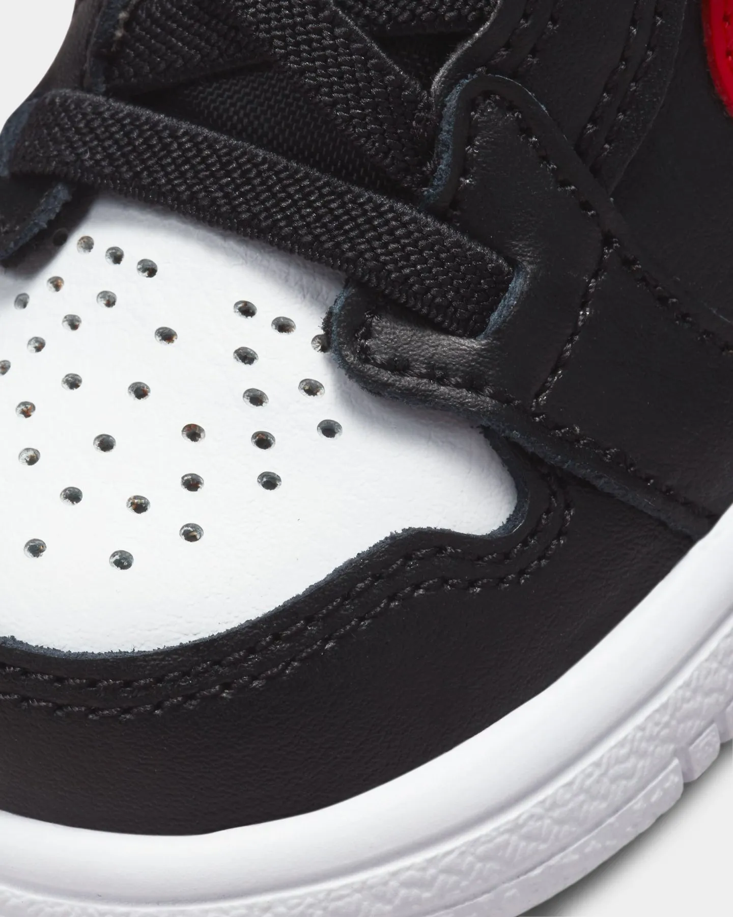 Jordan Infants' Jordan 1 Low Alternative Black/Fire Red