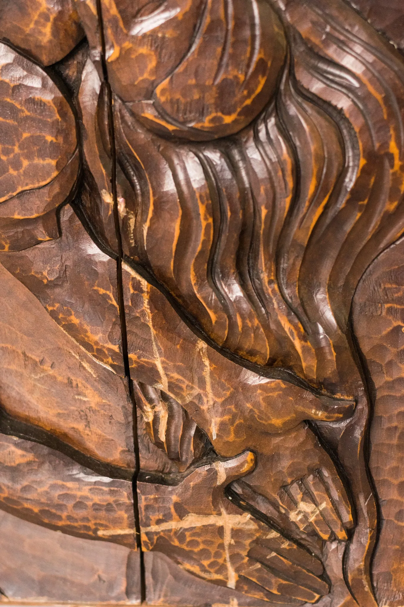 Josep Mundet and Joan Palet - Monumental Carved Panel