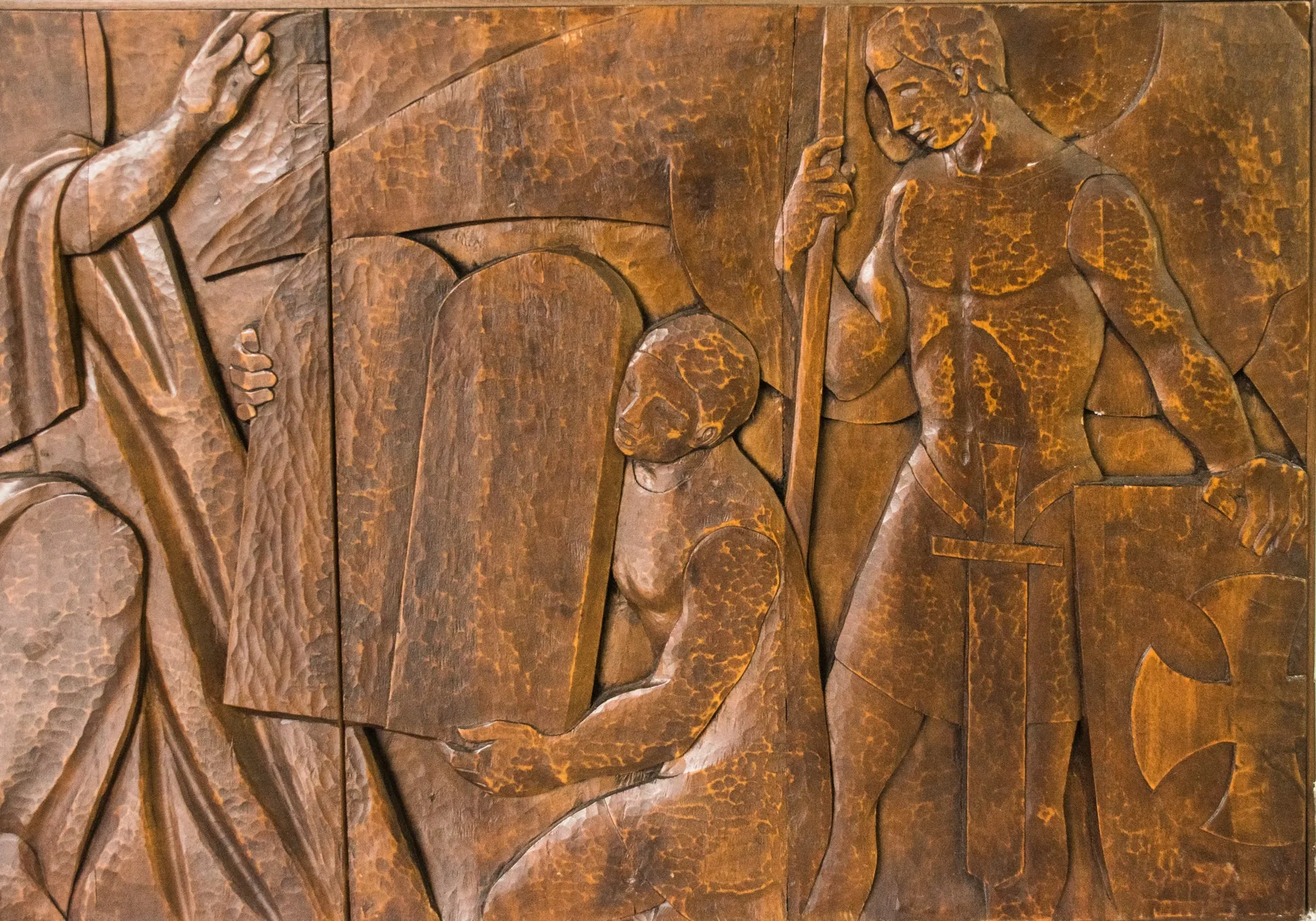 Josep Mundet and Joan Palet - Monumental Carved Panel