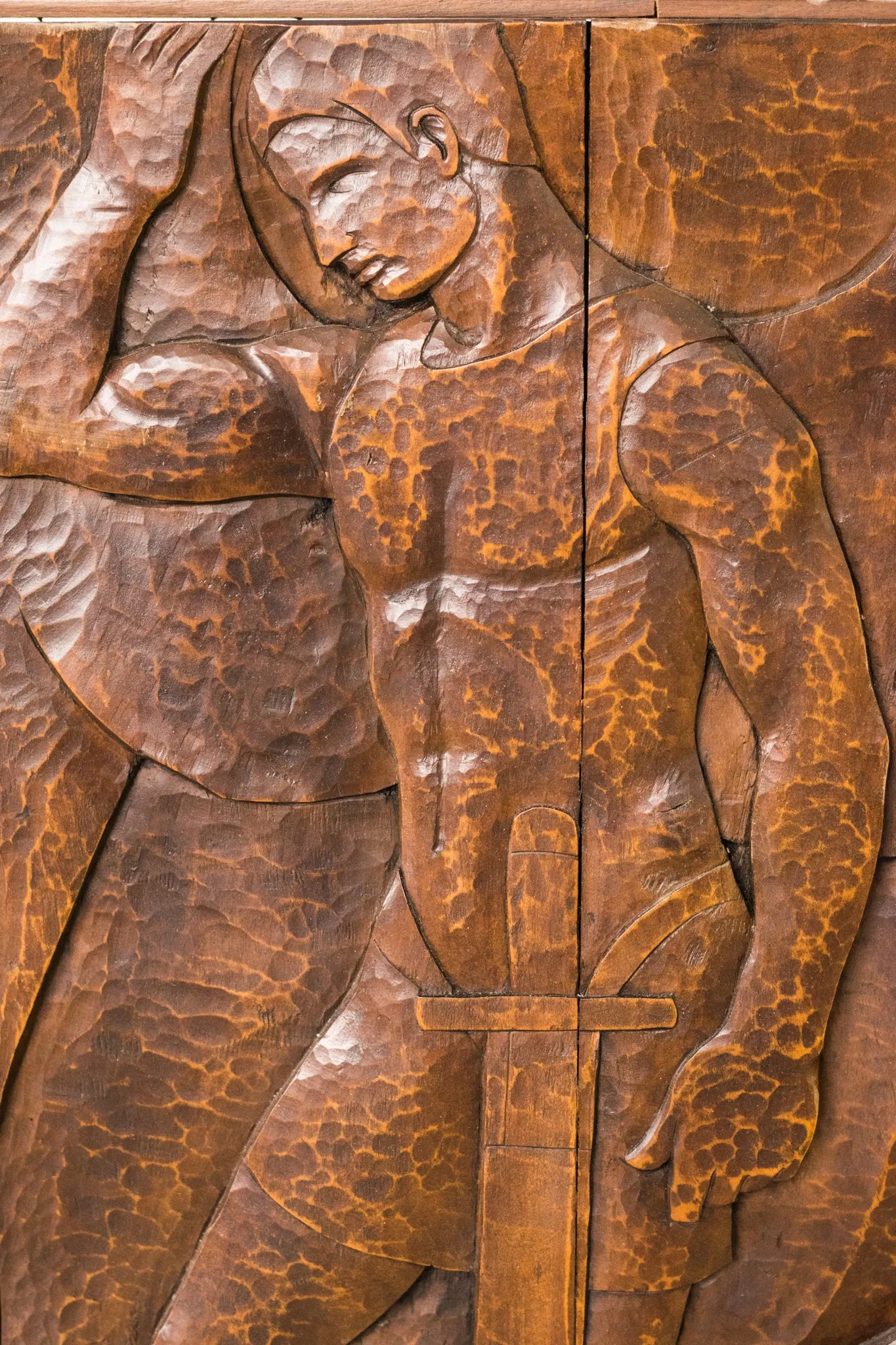 Josep Mundet and Joan Palet - Monumental Carved Panel