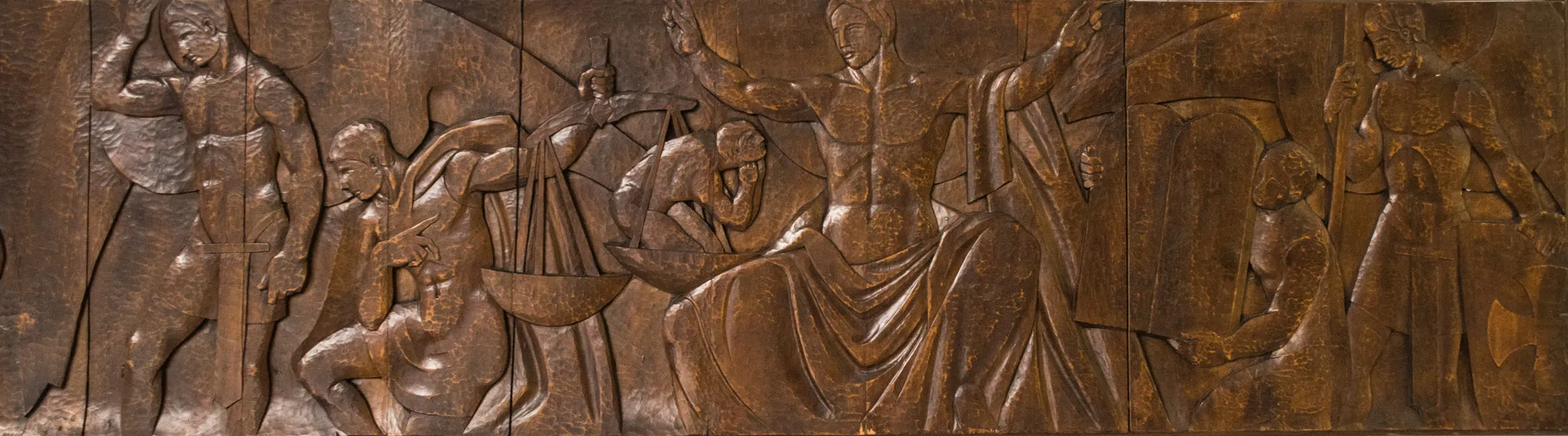 Josep Mundet and Joan Palet - Monumental Carved Panel