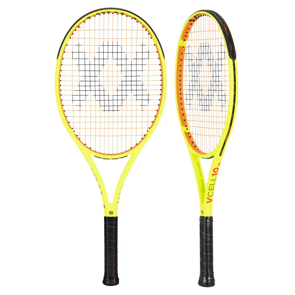 Juniors` V-Cell 10 Prestrung Tennis Racquet