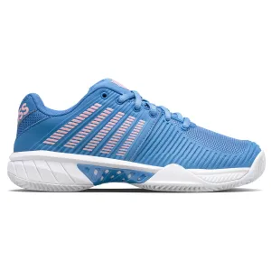 K-Swiss Express Light 2 HB Tennis Shoes (Ladies) - Silver Blue/Sapphire/White