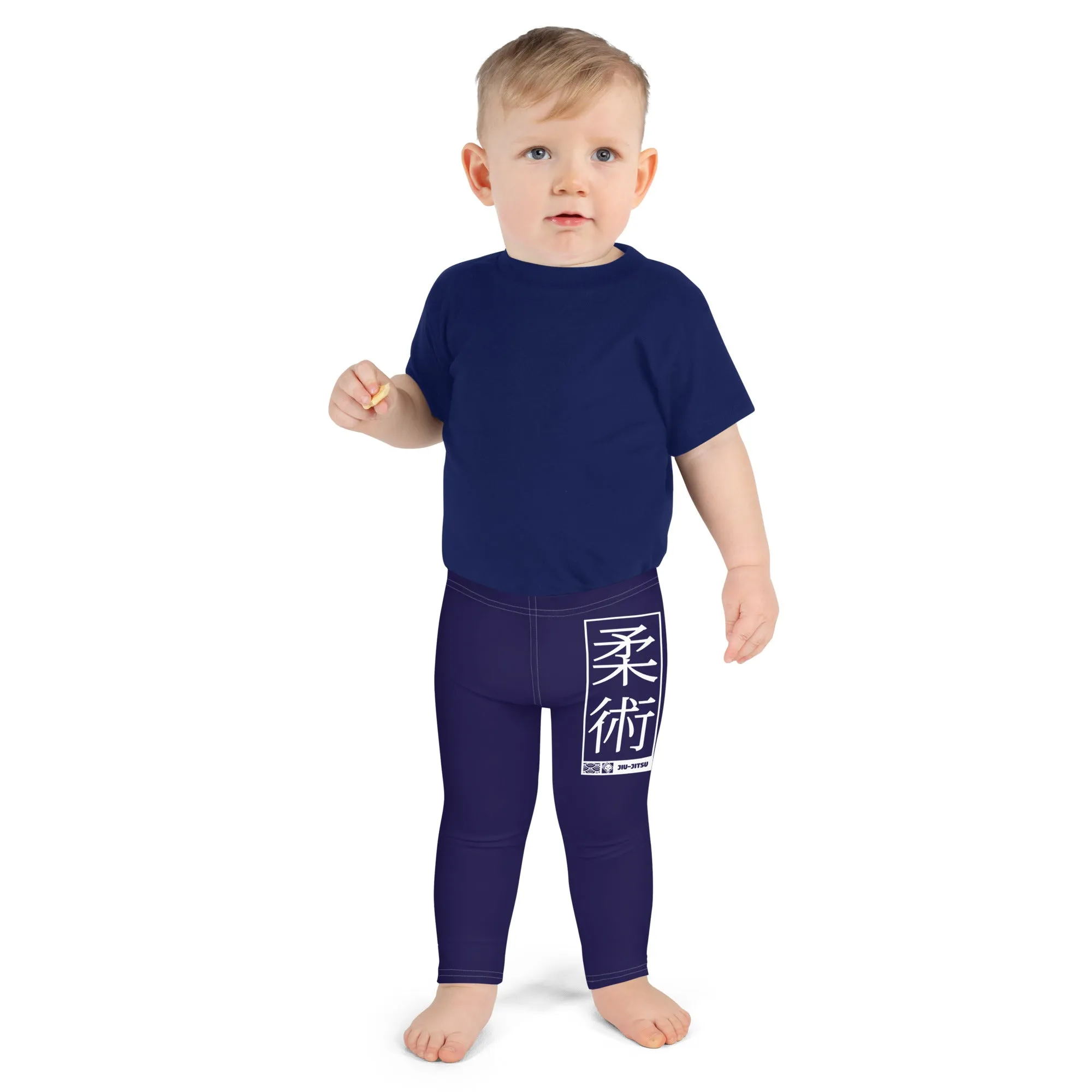 Kid's Boys Jiu-Jitsu Athletic Leggings 002 Midnight Blue