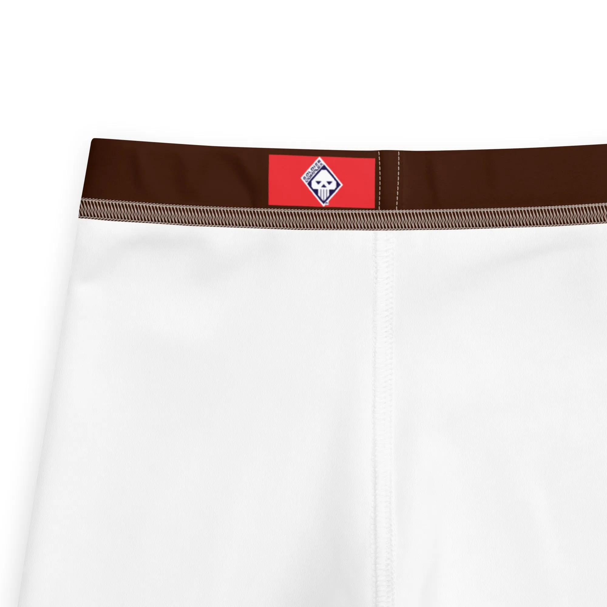 Kid's Boys Jiu-Jitsu Athletic Leggings 006 - Chocolate