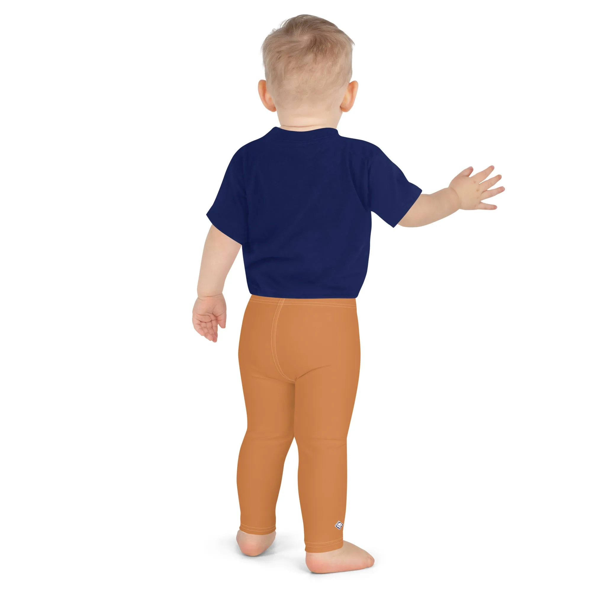 Kid's Boys Jiu-Jitsu Athletic Leggings 007 - Raw Sienna